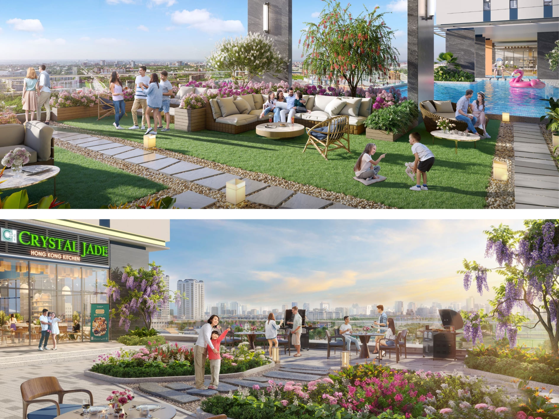 Vườn trên không Sky Garden The Park Avenue